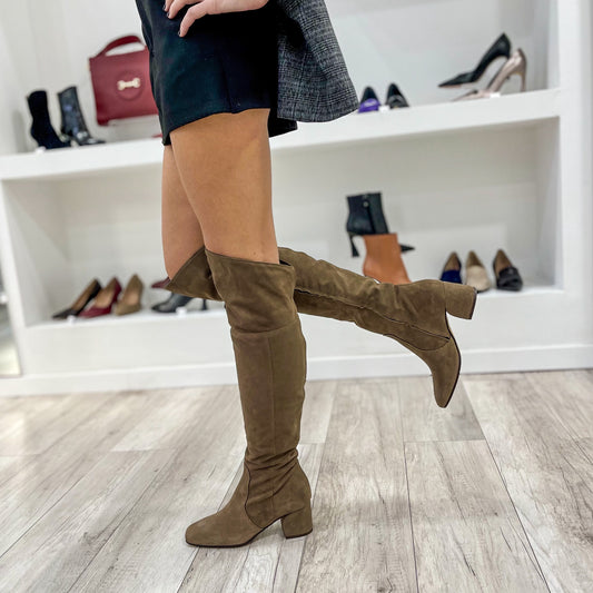 Letitia thigh-high boots