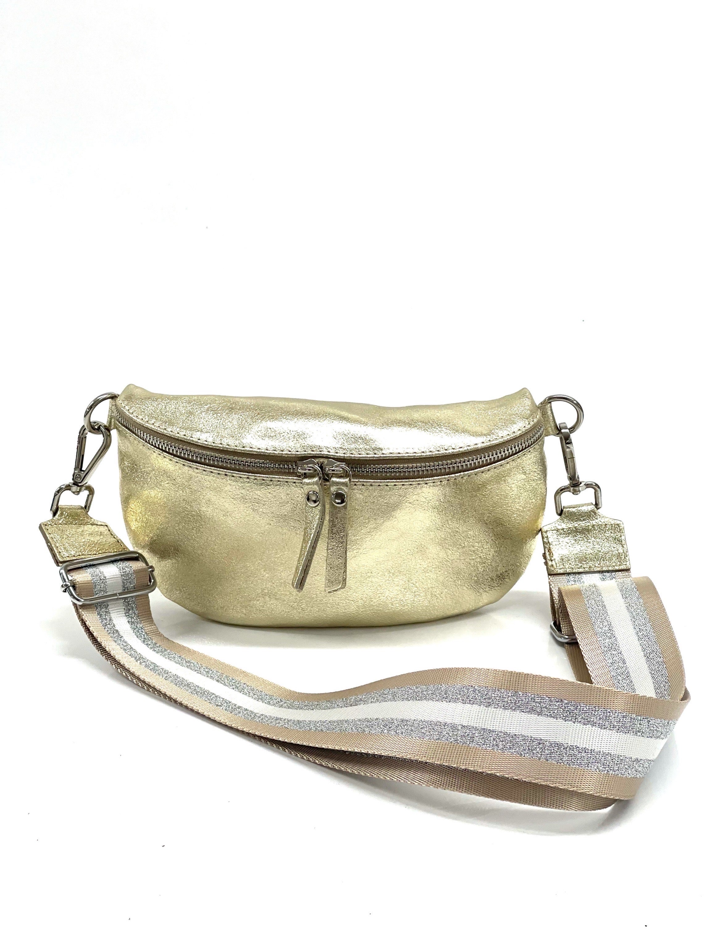 Borsa Marsupio Pelle con Tracolla Made in Italy 21 Colori Pepperinacalzature Pepperina Calzature