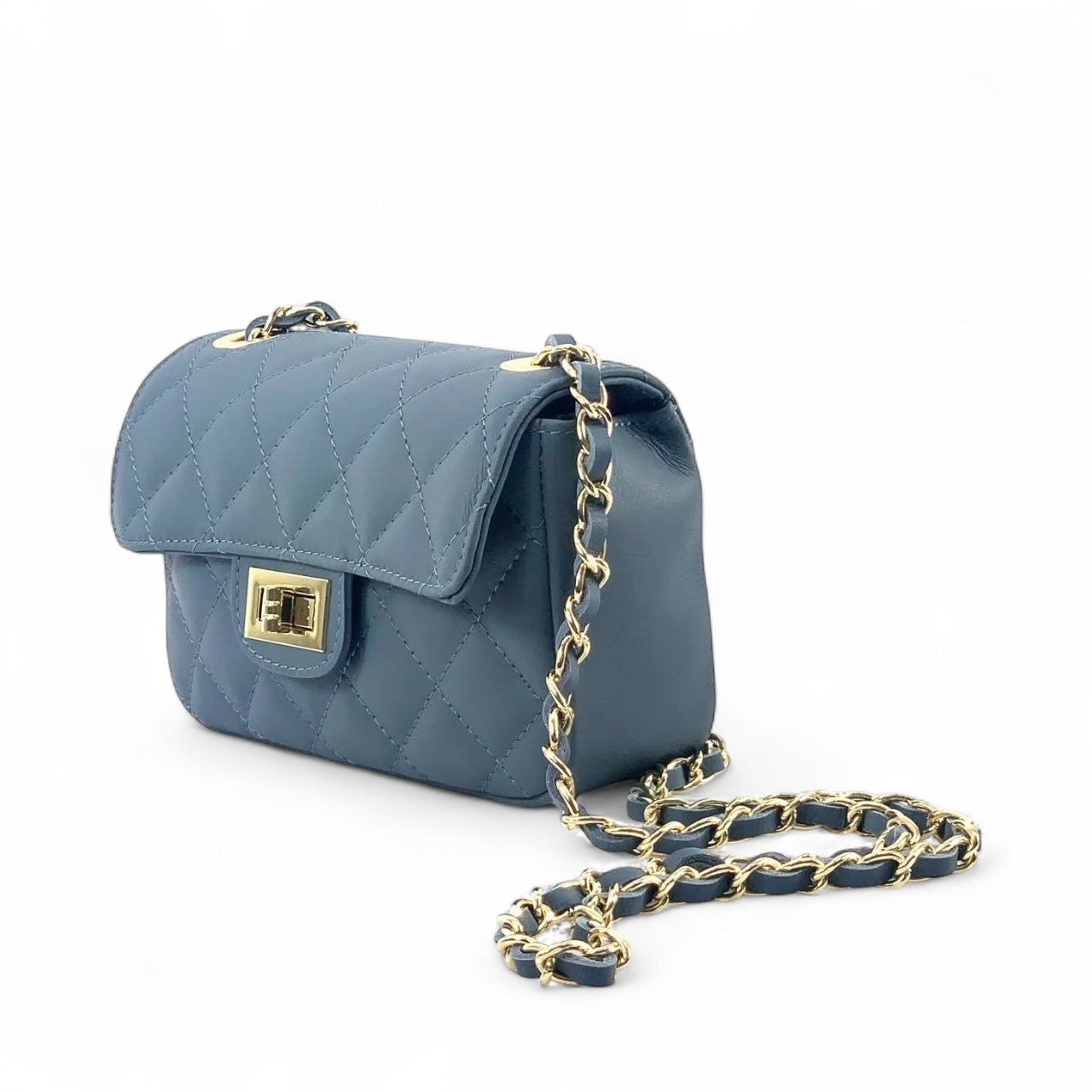 Borsa A Tracolla Da Donna In Pelle Di Agnello Trapuntata Mini 15 Cm Nera Catena Dorata Da 240,52 € | DHgate Borsa A Tracolla Da Donna In Pelle Di Agnello Trapuntata Mini 15 Cm Nera Catena Dorata Da 240,52 € | DHgate