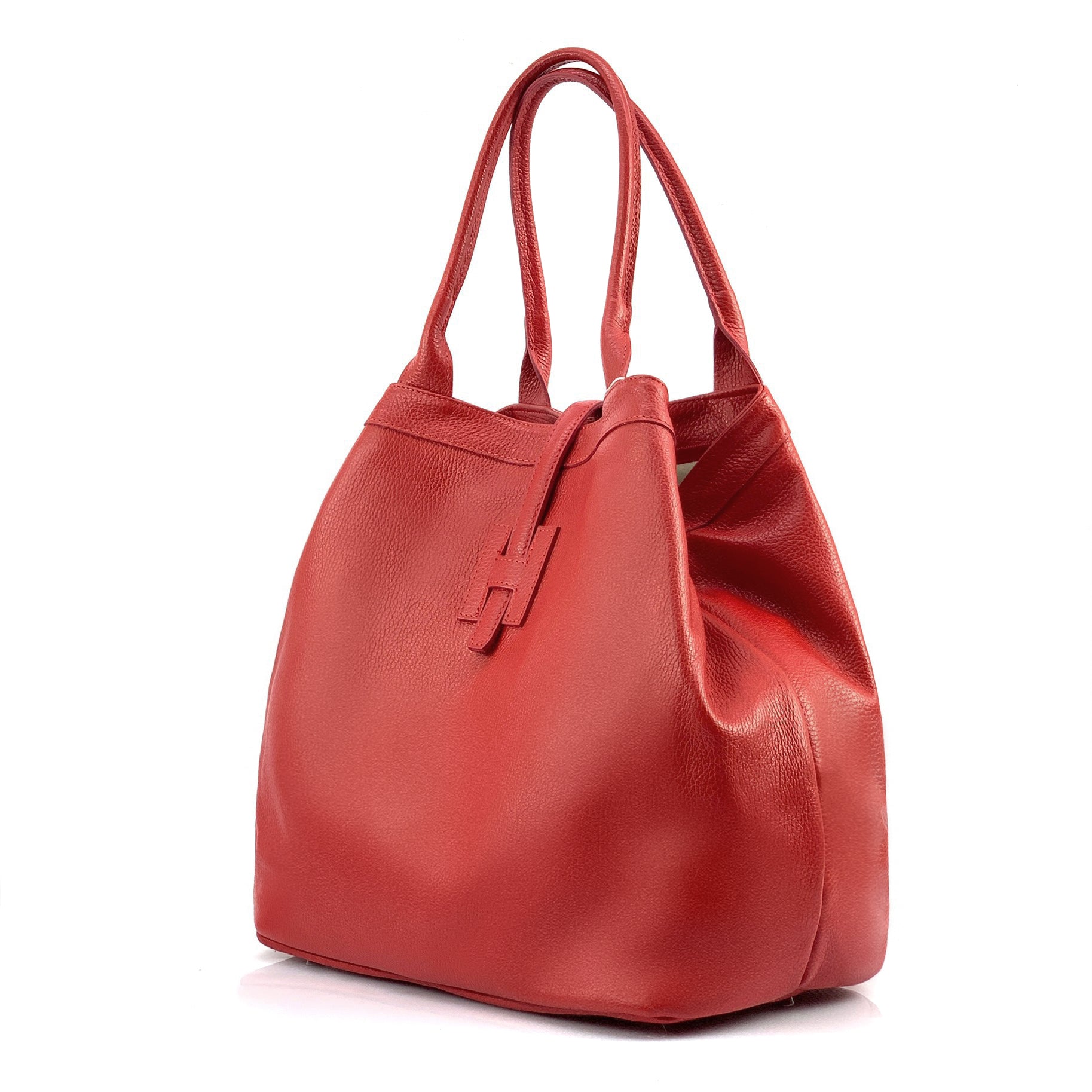 Peperone melusina red hobo bag with sling outlet 7042