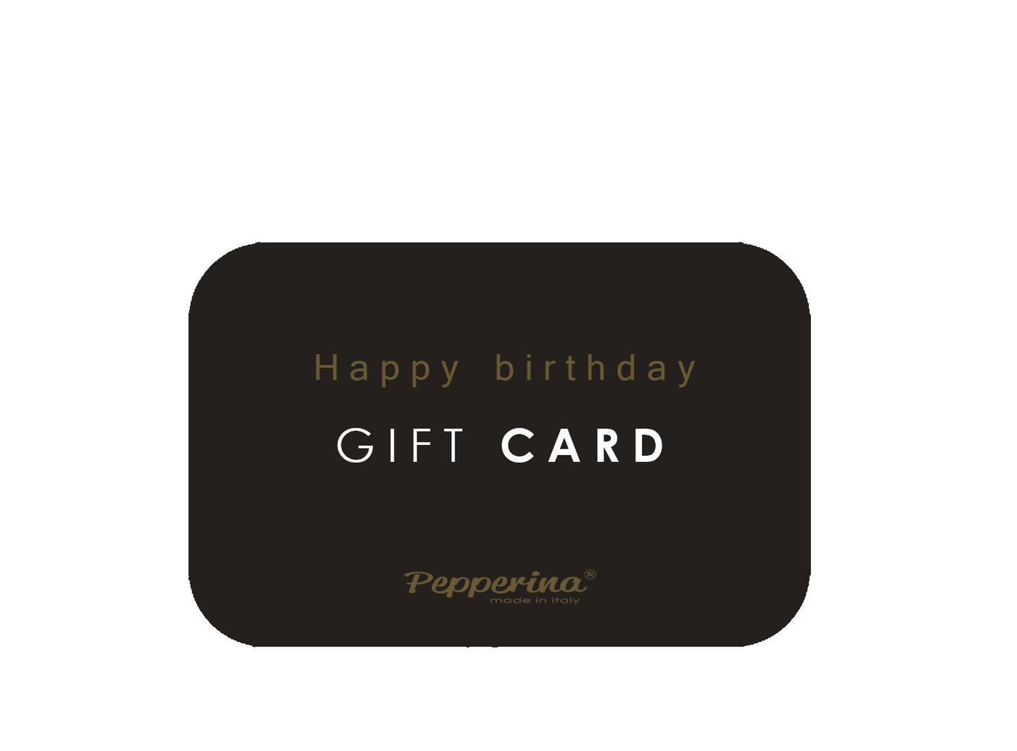 Gift Card Birthday