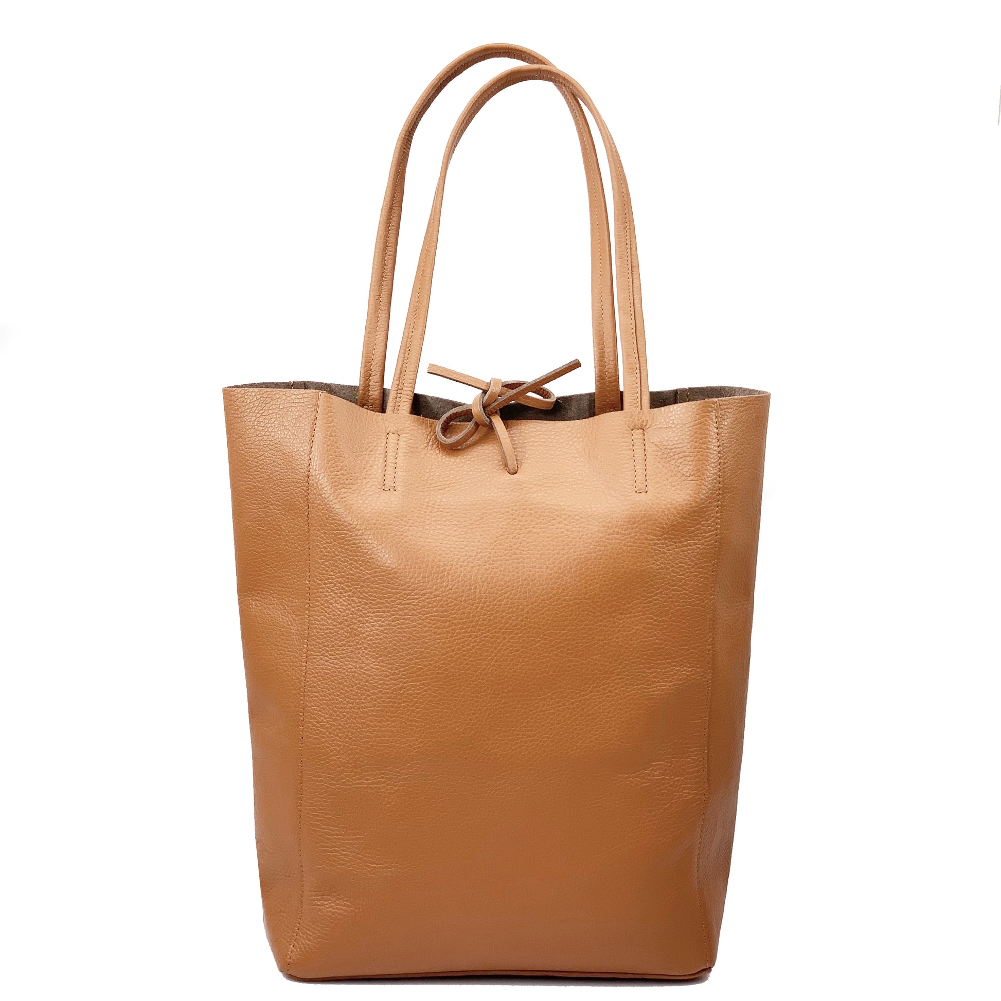 Damen-Shopper-Tasche aus Leder Made in Italy - 24 Farben